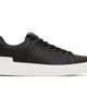 BALMAIN BALMAIN Black B-Court Calfskin Sneakers - 1