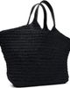 BALMAIN BALMAIN Black 'BALMAIN' Crochet Tote - 3