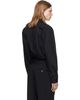 BALMAIN BALMAIN Black 'Balmain Paris' Cotton Poplin Shirt - 3
