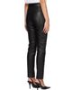 BALMAIN BALMAIN Black Biker Leather Trousers - 3