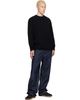 BALMAIN BALMAIN Black Buttoned Eco-Cashmere Knit Sweater - 4