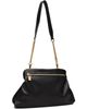 BALMAIN BALMAIN Black 'Dinner At 8' Small Smooth Leather Bag - 3