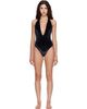 BALMAIN BALMAIN Black Embellished Swimsuit - 1