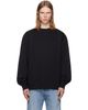 BALMAIN BALMAIN Black Embroidered 'Balmain Paris' Sweatshirt - 1
