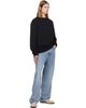BALMAIN BALMAIN Black Embroidered 'Balmain Paris' Sweatshirt - 4
