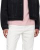 BALMAIN BALMAIN Black Faded Denim Jacket - 4