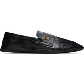 BALMAIN BALMAIN Black Flat Loafers