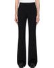 BALMAIN BALMAIN Black Grain De Poudre Tailored Trousers - 1