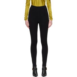 BALMAIN BALMAIN Black High-Waisted Milano Jersey Leggings