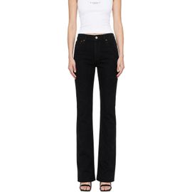 BALMAIN BALMAIN Black High Waisted Slim Fit Denim Jeans