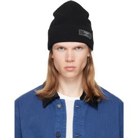 BALMAIN BALMAIN Black Label Wool Beanie