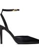 BALMAIN BALMAIN Black Leather Strappy Heels - 1