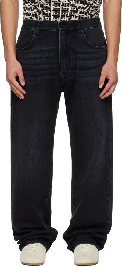 BALMAIN BALMAIN Black Loose Jeans