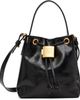 BALMAIN BALMAIN Black Mini Pulse Bucket Bag - 1