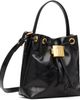 BALMAIN BALMAIN Black Mini Pulse Bucket Bag - 2