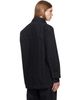 BALMAIN BALMAIN Black Monogram Denim Overshirt - 3