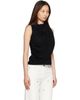 BALMAIN BALMAIN Black One Shoulder Top - 2