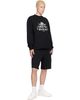 BALMAIN BALMAIN Black Printed 'Balmain Vine' Sweatshirt - 4