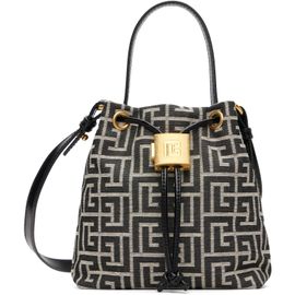 BALMAIN BALMAIN Black Pulse Bucket Bag