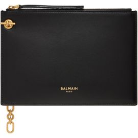 BALMAIN BALMAIN Black Pulse Zipped Pouch
