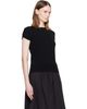 BALMAIN BALMAIN Black Short Sleeve Cashmere Sweater - 2
