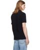 BALMAIN BALMAIN Black Small Vintage Embroidered Polo - 3