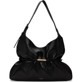 BALMAIN BALMAIN Black Sphynx Medium Smooth Leather Bag