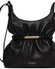 BALMAIN BALMAIN Black Sphynx Mini Smooth Leather Bag - 1
