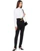 BALMAIN BALMAIN Black Stretch Belt Leggings - 4