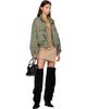 BALMAIN BALMAIN Black Suede Leather Wedge Thigh-High Boots - 5