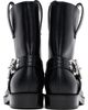 BALMAIN BALMAIN Black T-Bar Calfskin Ankle Boots - 2