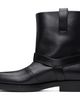 BALMAIN BALMAIN Black T-Bar Calfskin Ankle Boots - 3