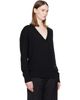 BALMAIN BALMAIN Black V-Neck Light Sweater - 2