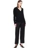 BALMAIN BALMAIN Black V-Neck Light Sweater - 4