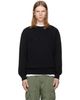 BALMAIN BALMAIN Black Vintage Embroidered Cotton Sweater - 1