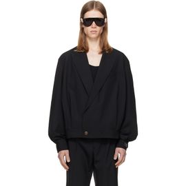 BALMAIN BALMAIN Black Wool 2-Button Jacket