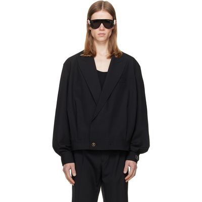 BALMAIN BALMAIN Black Wool 2-Button Jacket