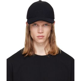 BALMAIN BALMAIN Black Wool Cap