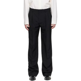 BALMAIN BALMAIN Black Wool Trousers