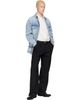 BALMAIN BALMAIN Black Wool Trousers - 4