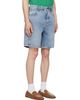 BALMAIN BALMAIN Blue Bermuda Denim Shorts - 2