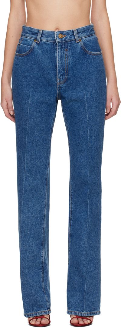 BALMAIN BALMAIN Blue Boot Cut Jeans