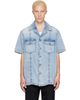 BALMAIN BALMAIN Blue Denim Shirt - 1