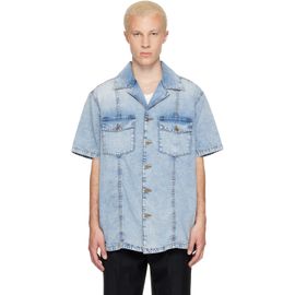 BALMAIN BALMAIN Blue Denim Shirt