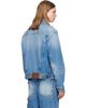 BALMAIN BALMAIN Blue Faded Denim Jacket - 3