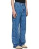 BALMAIN BALMAIN Blue Loose Denim Jeans - 2