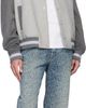 BALMAIN BALMAIN Blue Monogram Laser Loose-Fit Jeans - 4