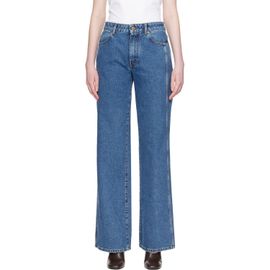 BALMAIN BALMAIN Blue Straight Denim Jeans