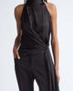 Balmain Balmain Bow Detail Silk Halterneck Shell - 1