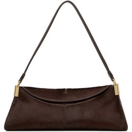 BALMAIN BALMAIN Brown 64-83 Small Pony-Effect Leather Bag